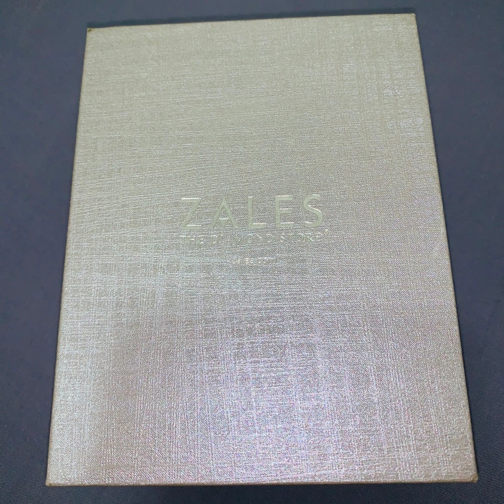 🛍 ZALES Diamond Sterling Silver Necklace - Picture 7 of 7